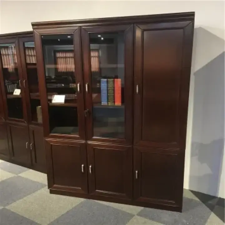 2-Door wooden office cabinet 