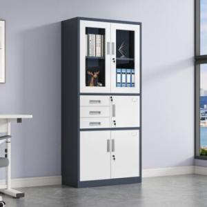 2-Door Office Cabinet With Safe 