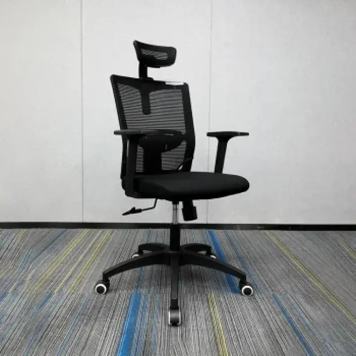 Ergonomic high-back office seat 