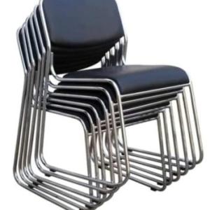 Chrome waiting seats 