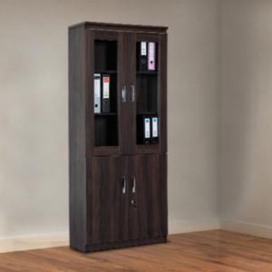 2-door wooden executive bookcase 