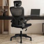 Ergonomic Mesh Office Chair (Black & White) 