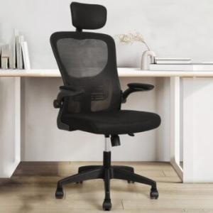 Ergonomic Mesh Office Chair (Black & White) 