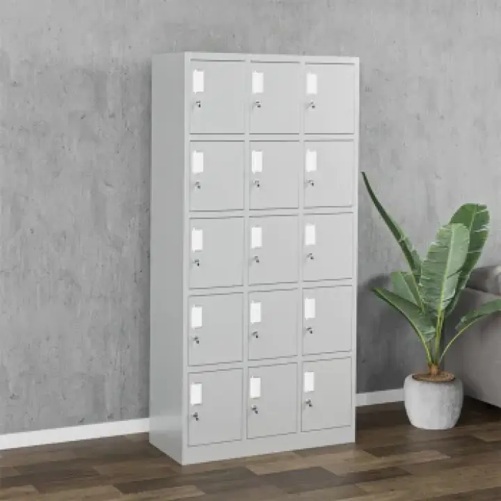 15 Lockers steel office cabinet 