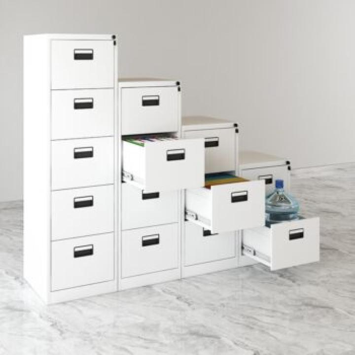 4-Drawers office filling cabinet 