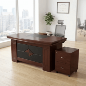 1.4M Executive Office Desk With Drawers 