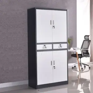 2-Door metallic office cabinet 