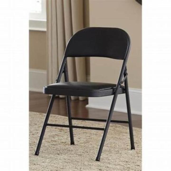 Black Foldable Task Chair 