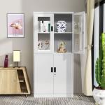 4-Door office metallic storage cabinet 