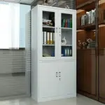 2-Door metallic office document cabinet 