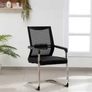 Cantilever mesh office visitor chair 