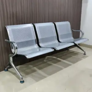 3-Seat Waiting Room Reception Chair 