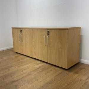 4-Door storage credenza cabinet 