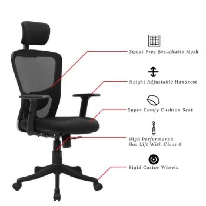 Crospy high-back office chair 
