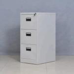 3-Drawer Steel File Cabinet 