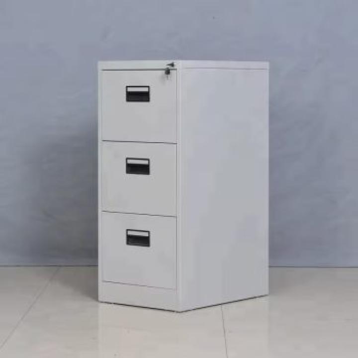 3-Drawer Steel File Cabinet 