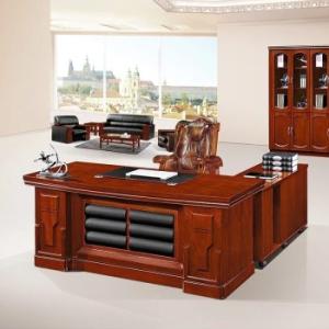 1800mm office executive table with side drawers 